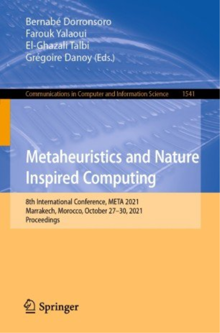 Metaheuristics and Nature Inspired Computing: 8th International Conference, META 2021