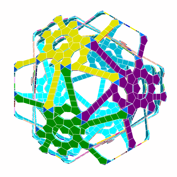 3D ESCHER D POLYKNOT 1 Augmented Dodeca