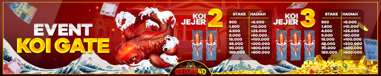 BONUS SEMUA EVENT GEISHA4D