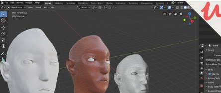 Modelling a Character With Good Topology in Blender