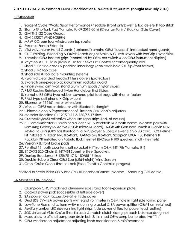 2017-11-19 BA 2015 FJ-09FR Yamaha Mods To Date_Page1