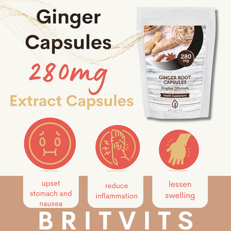 Ginger Root CAPSULES BRITVITS (4)