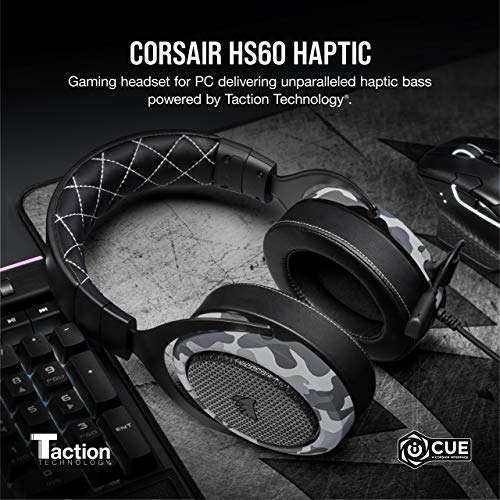 Amazon: Corsair HS60 HAPTIC Stereo Headset (HAPTIC Bass)