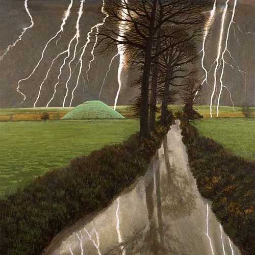 Brotherhood of the Ruralists 2008-Storm-over-Silbury-Hill