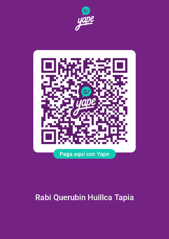 Código QR de Yape de Rabi Querubín Huillca Tapia