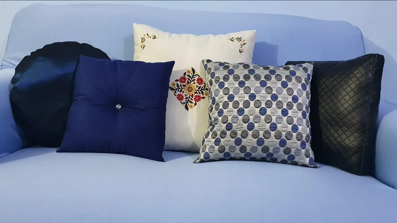 ¿Cómo hacer cojines decorativos paso a paso? Estas ideas te encantarán