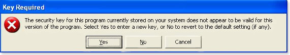 ¿Porque recibo error de Security Key? 77701