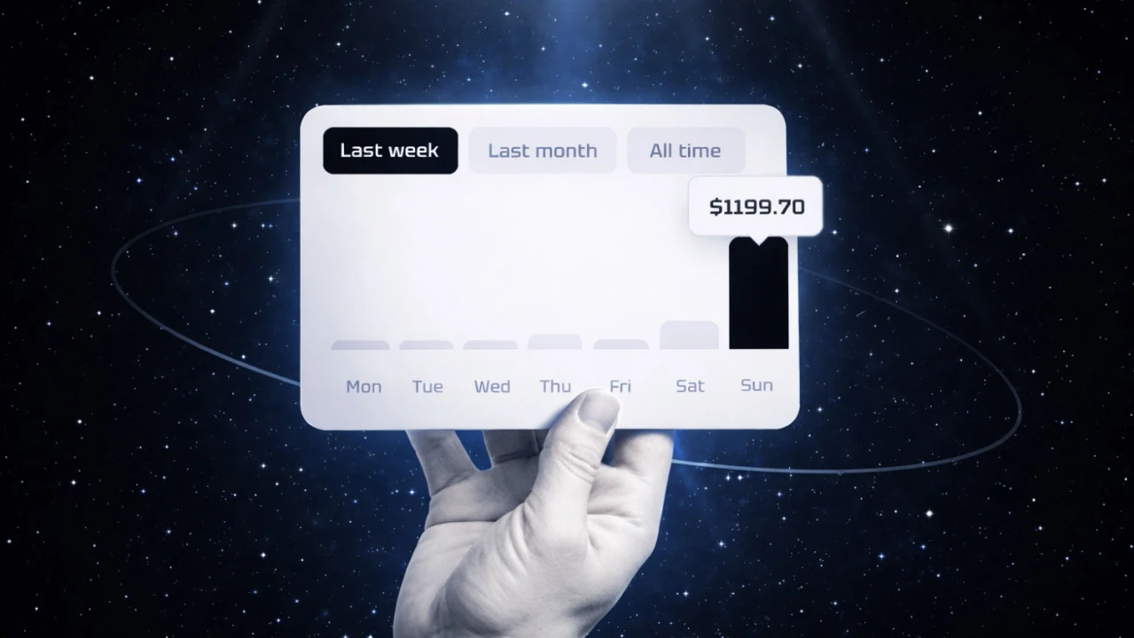 Keep an eye on statistics and upcoming payments