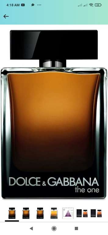 AMAZON: Perfume Dolce & Gabbana The One EDP 150ML 