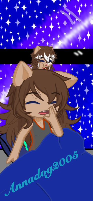 Image attached: Image of Alhaadi with a bed head and on Leona’s head with his own bed head. Both of them look like they had just woken up from their sleep