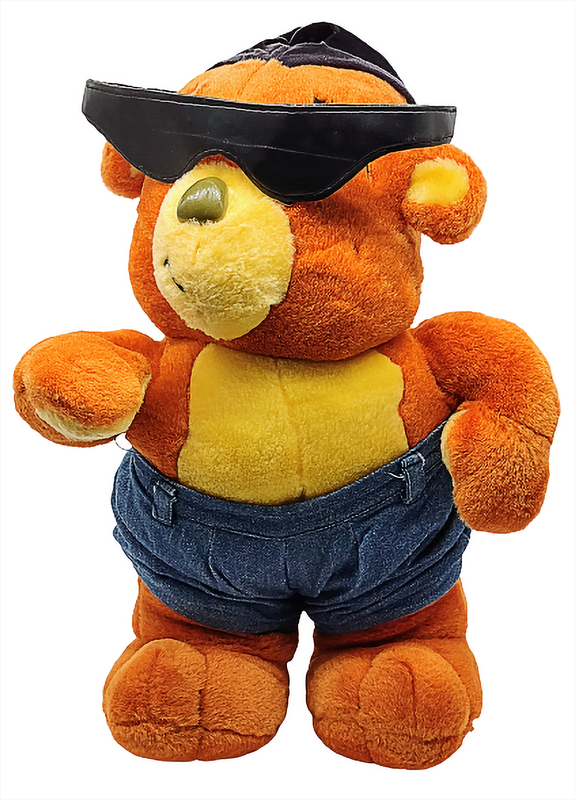 C Bear And Jamal Teddy Bear Children Toy Tone Hip Hop 90s