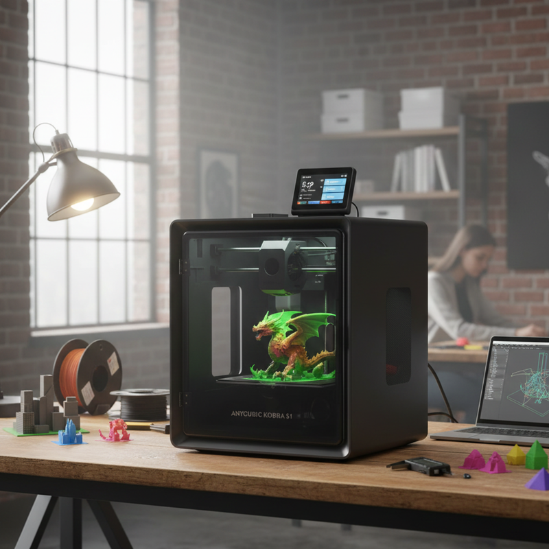 Anycubic Kobra S1 vista frontal