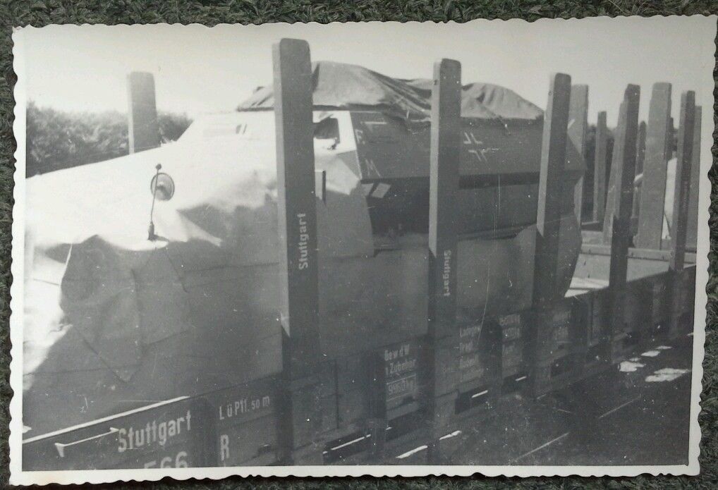 SdKfz 251  Eisenbahntransport  Schützenpanzer