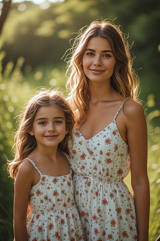 Mother-and-kidpreteen-daughter