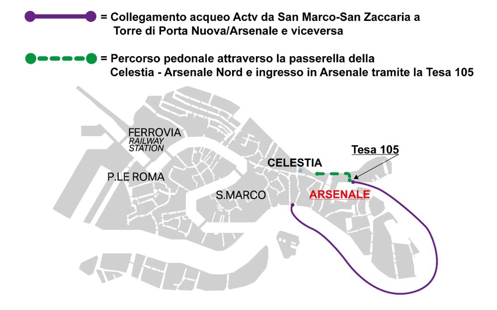 Carnevale di Venezia: da venerdì 10 febbraio, all’Arsenale inizia Original Signs 5 carnevale venezia mappa arsenale