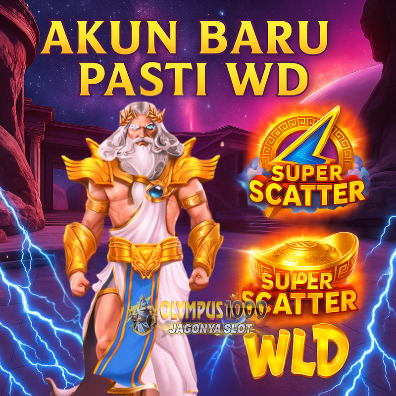 ZEUS SLOT ⚡ Link Slot Zeus Hari Ini, Scatter Turun Bikin Saldo Meledak image 1