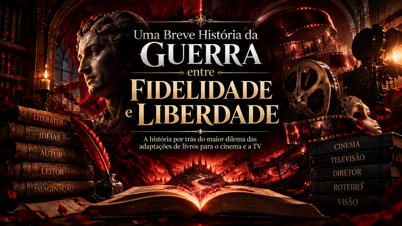 Uma Breve História da Guerra entre Fidelidade e Liberdade: a história por trás do maior dilema das adaptações de livros para o cinema e a TV