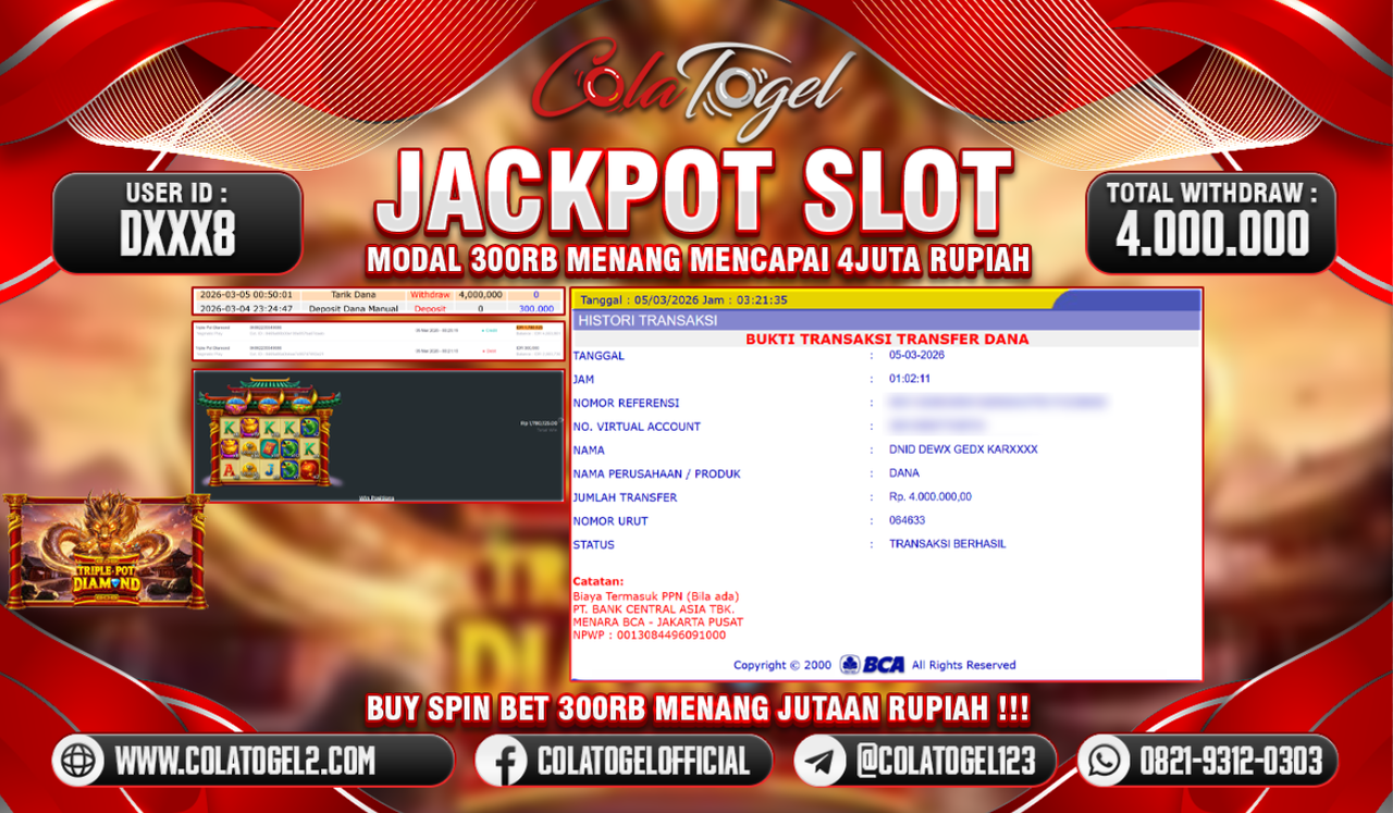 JACKPOT SLOT GACORR!!