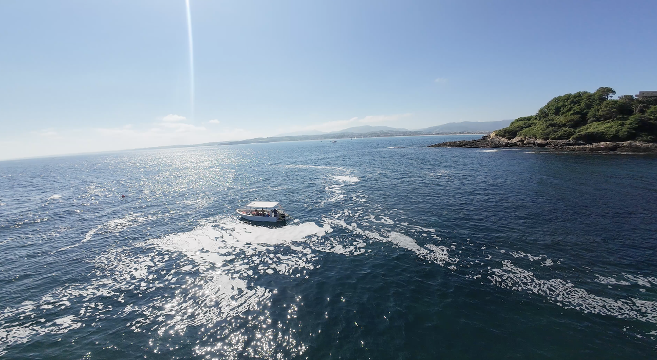 Navigation en mer à Hendaye