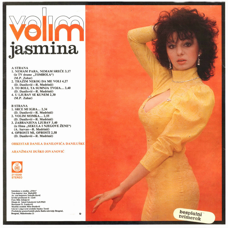 Jasmina Medenica 1987 z