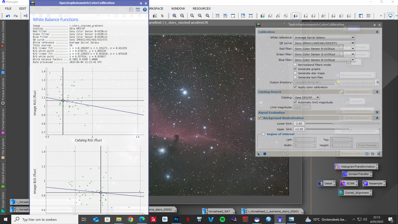 PixInsight SPCC