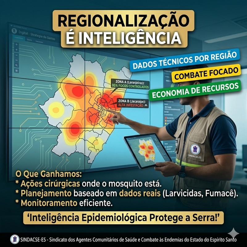 Regionalização Inteligente: Por que Os Municípios Não Adotam Esse Modelo para os Agentes de Endemias?