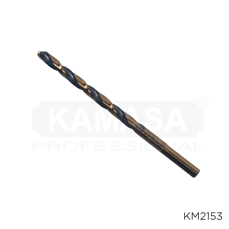 BROCA DE METAL HSS 3/16" COBALTO  5%  KAMASA