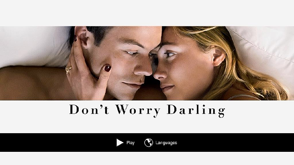 DON T WORRY DARLING MENU - No te preocupes querida (Don't Worry Darling) [2022] [Thriller] [DVD9] [PAL] [Leng. ESP/ENG/DEU] [Subt. Multi]