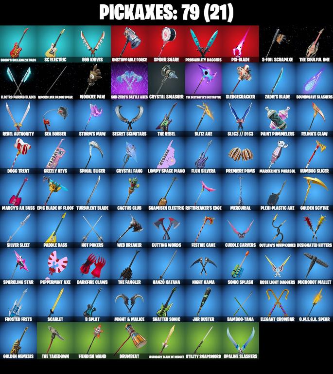 pickaxes comp