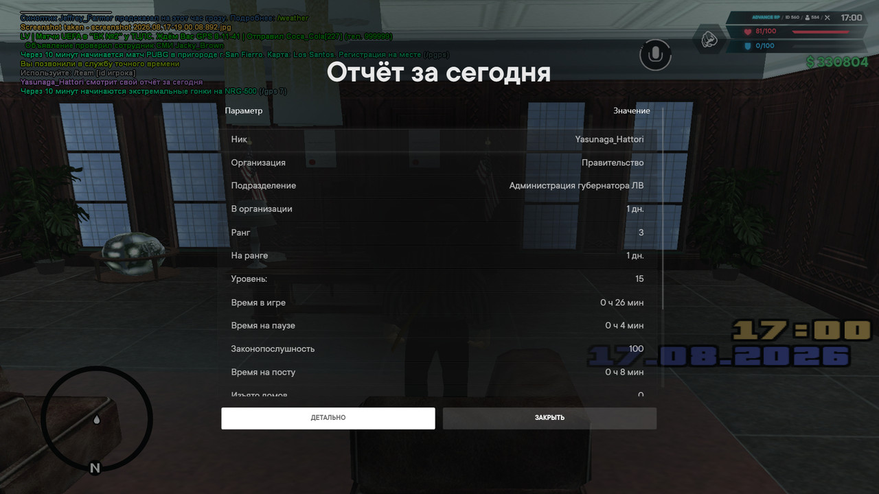 Отчёт