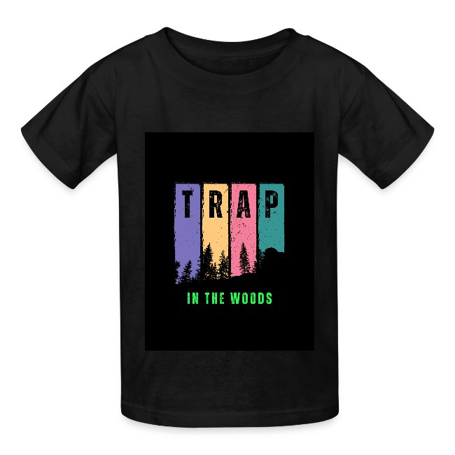 TRAP IN THE WOODS Hanes Youth T-Shirt
