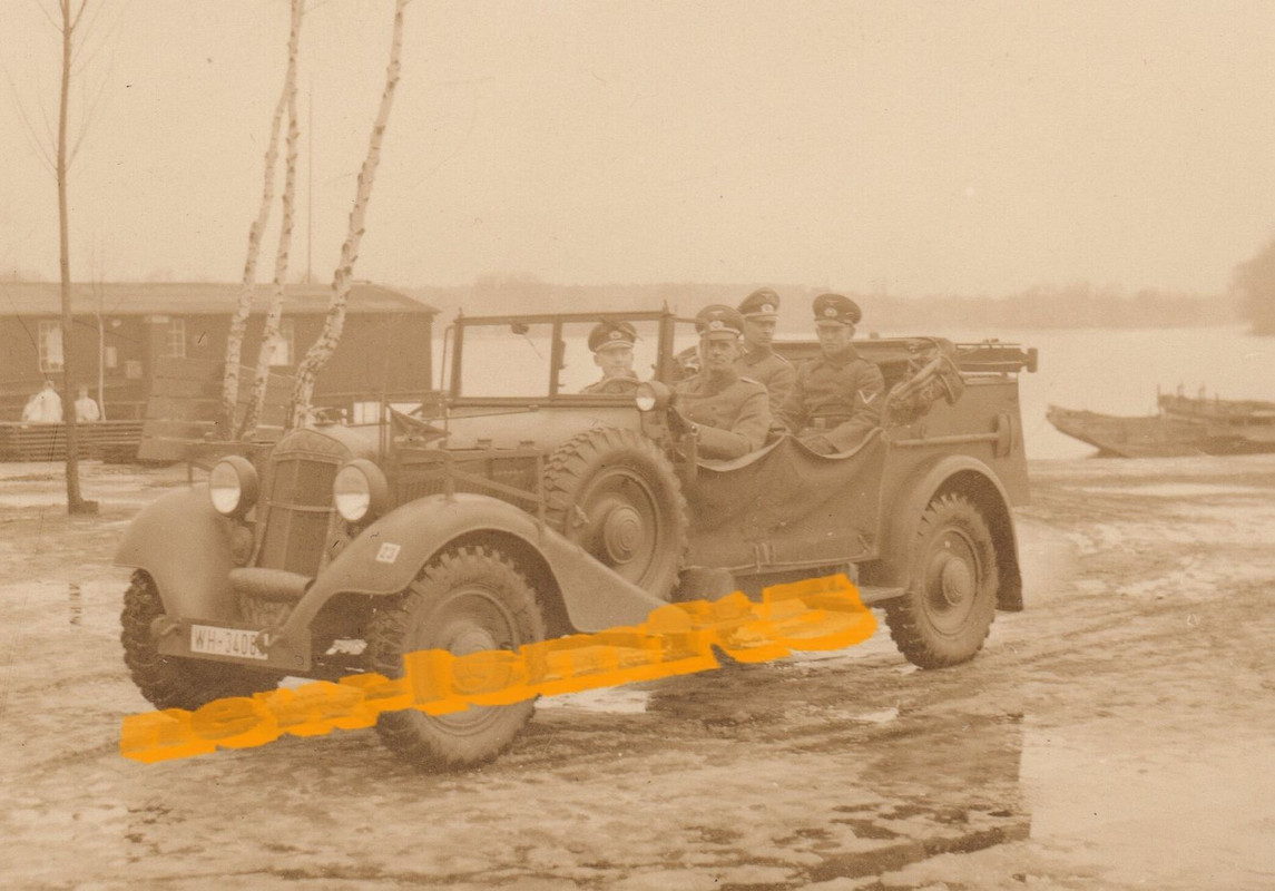photo kübel-Wagen PKW Kfz ww2