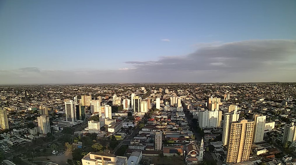 Campo Grande nesta manhã de sexta-feira