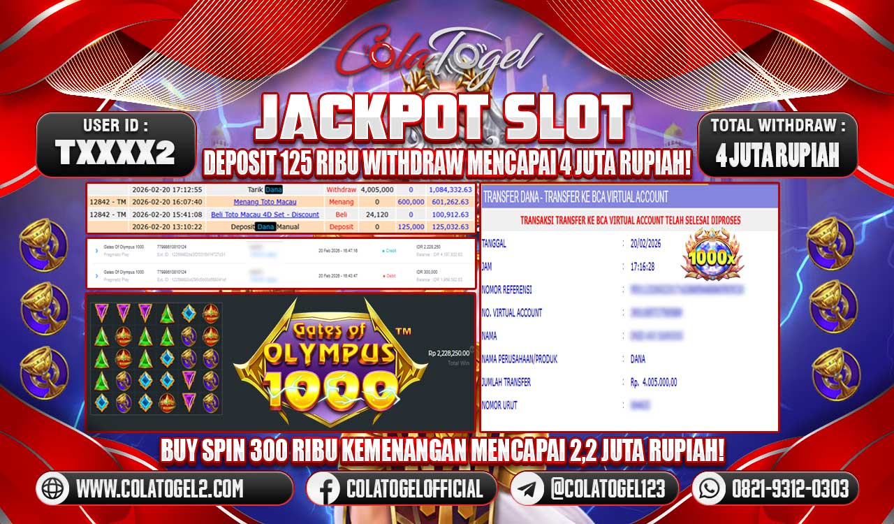 JACKPOT SLOT GACOR!!