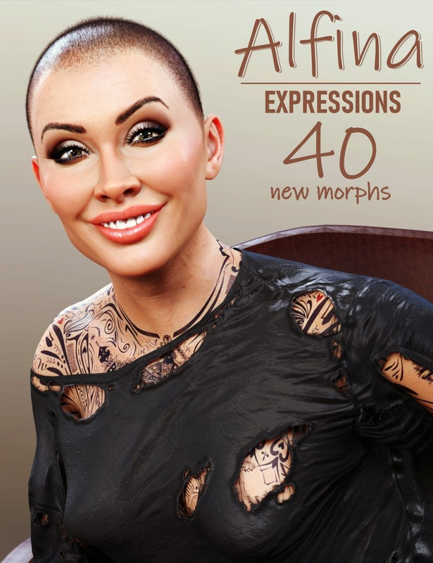Alfina Expressions for Genesis 8 and 8.1 Female Alfina Expressions for Genesis 8 and 8.1 Female
