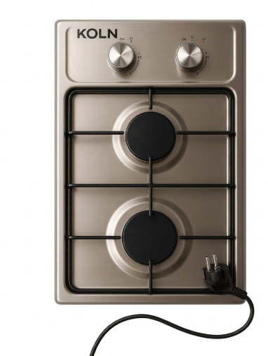 KOLN Gas Stove 2 Burners - Ovens chez Electro Mostafa