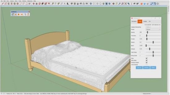 ClothWorks 1.7.4c for Sketchup