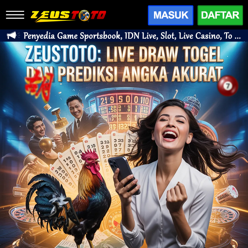 ZEUSTOTO: Live Draw Togel dan Prediksi Angka Akurat, Transaksi QRIS dan BCA Digital image 1