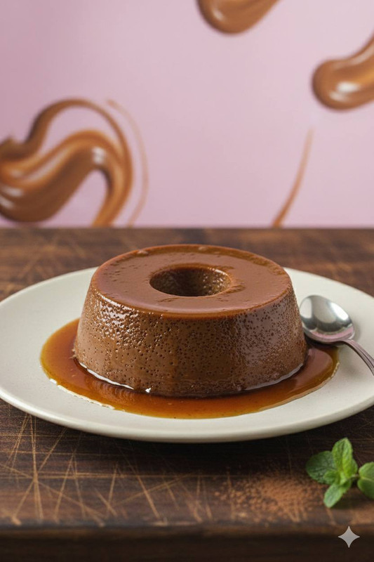 Pudim de Chocolate Belga
