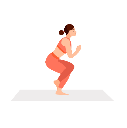 Eagle Pose / Garudasana (Beginner level-IGIYS)