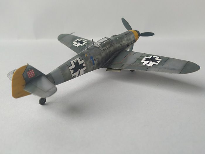 Bf-109G 2.Lj. AZ model i Revell 1/72 Pt.II IMG-20201024-123052