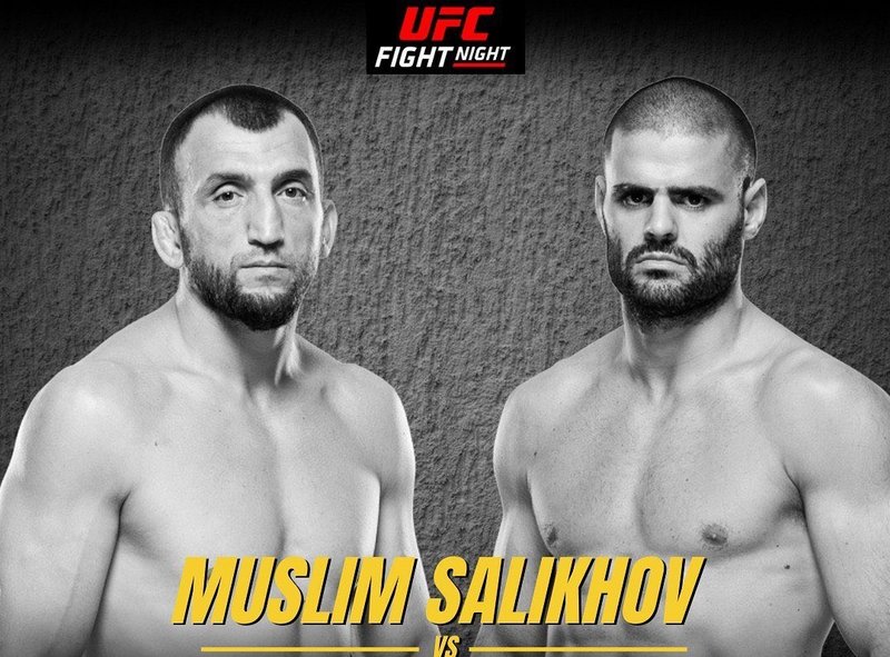 Муслим Салихов срещу Андре Фиало на UFC Fight Night 215