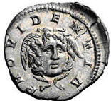 Glosario de monedas romanas. MEDUSA. 6