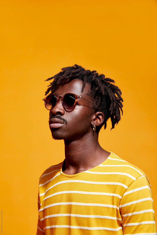 A-Colourful-Portrait-Of-A-Young-Black-Ma