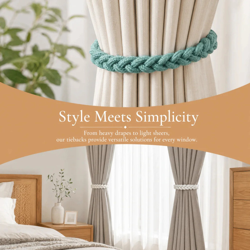 Magnetic Curtain Tieback Image 6