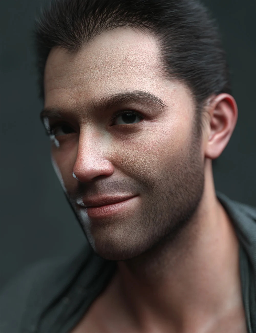 (FILLED 20230302) LI 5 O'Clock Shadow For Genesis 9 (Hair & Beard