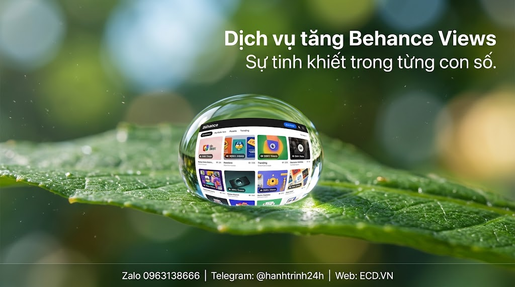 dịch vụ tăng behance views tốt nhất tăng impression