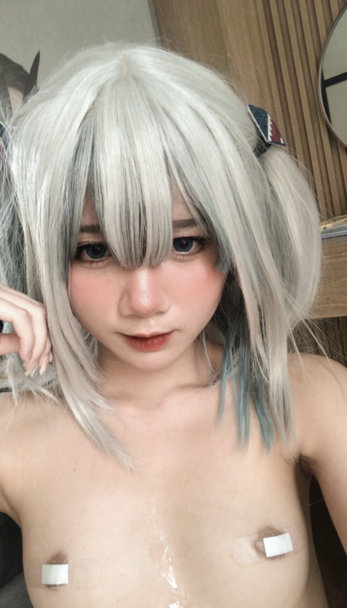 PoppaChan Gawr Gura Cosplay HD Set – 47 Photos 220MB插图