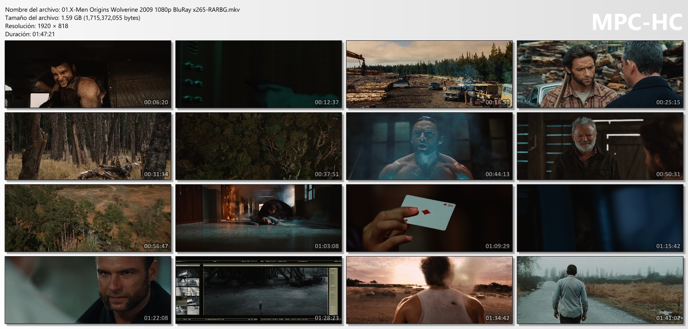 Wolverine - Trilogía (2009-2017) 1080p [EXTENDED+NOIR+EXTRA]