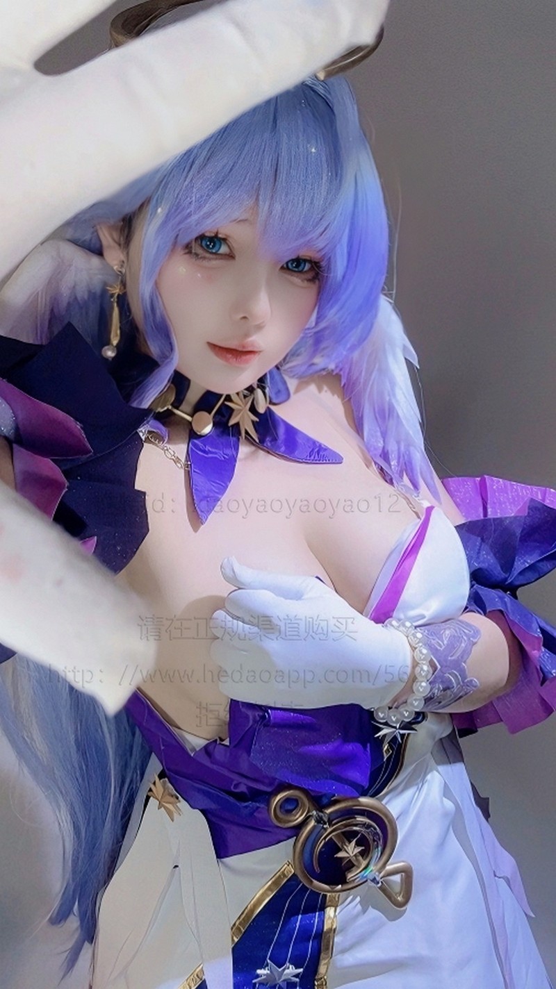 小瑶幺幺 Robin – Honkai Star Rail Cosplay 有水写真【40P + 10V｜293.7MB】插图4